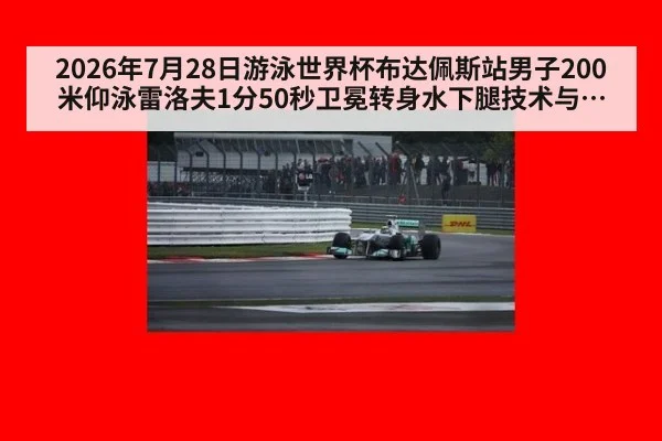 2026年7月28日游泳世界杯布达佩斯站男子200米仰泳雷洛夫1分50秒卫冕转身水下腿技术与出发反应优化分析